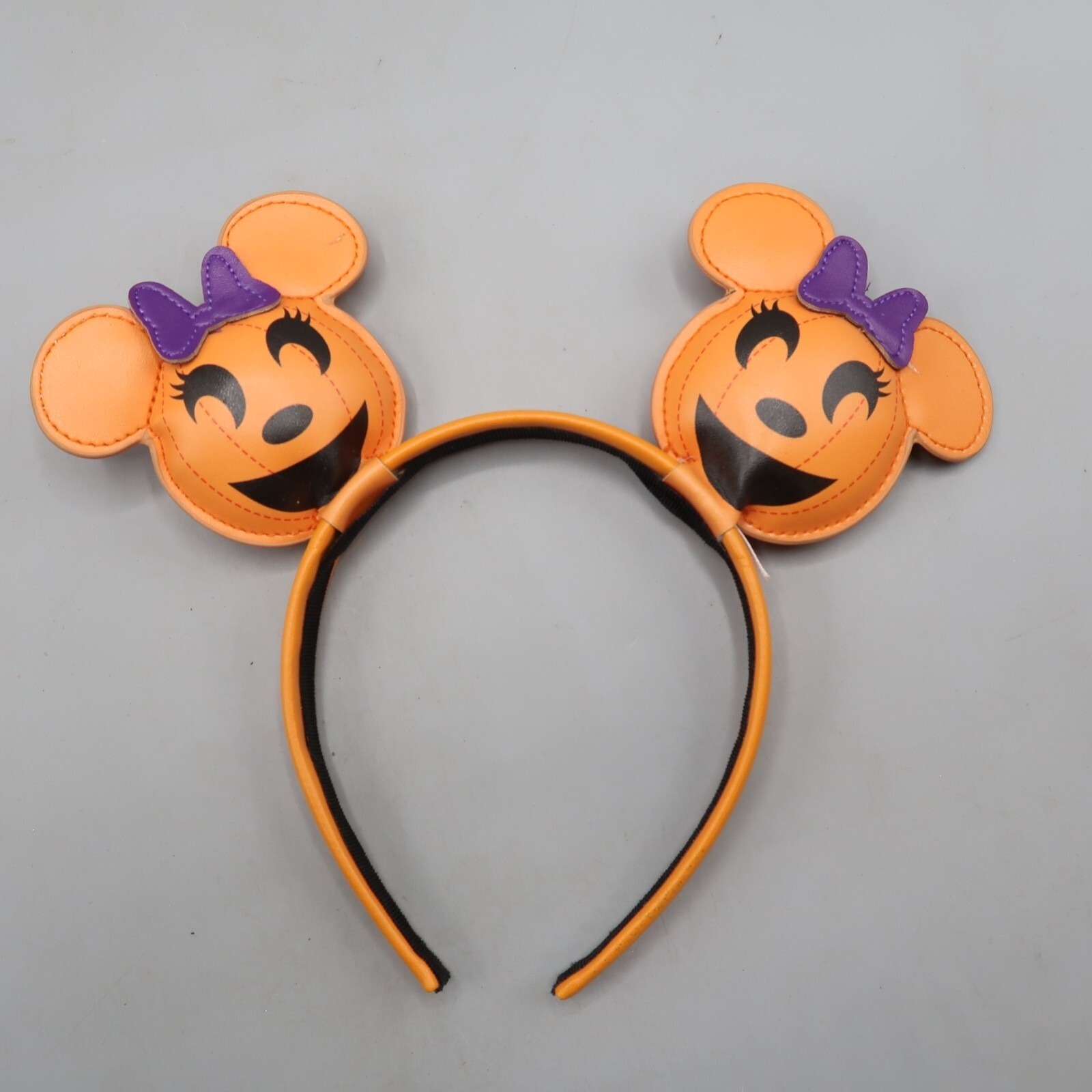 Disney Special Edition Halloween Minnie Jack O Lantern Pumpkin Ears Headband